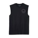 Harley-Davidson Men's Willie G Skull Sleeveless Muscle Shirt Tee, Black 99052-24VM