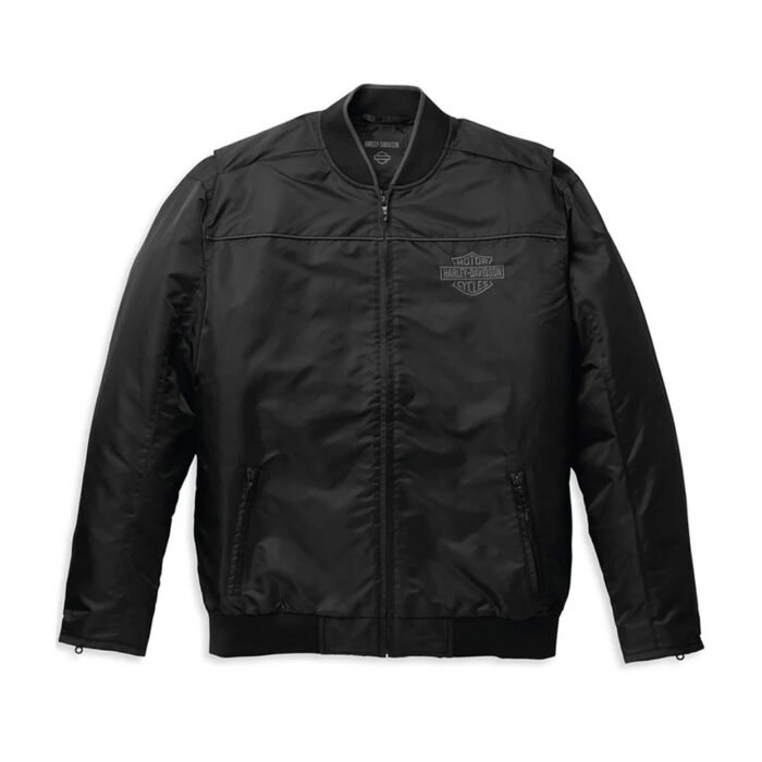 Harley-Davidson Men's Timeless Bar & Shield Casual Jacket, Black 98402-22VM - Image 1