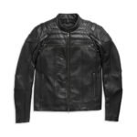Harley-Davidson Men's Enduro Screamin' Eagle Buffalo Leather Riding Jacket 97053-23VM