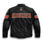 Harley-Davidson Men's Trenton Color Blocked Mesh Riding Jacket, Black 98111-16VM - Image 2