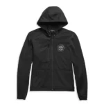 Harley-Davidson Jacket 3in1 Auroral II Black Removable Hood Cow Leather - Image 4