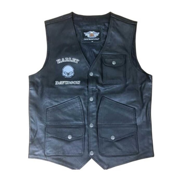 Leather Vest - Image 1
