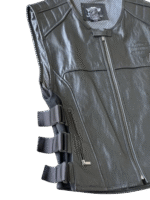 Men's Motorcycle Vest - Harley-Davidson Swat II Leather - Image 2