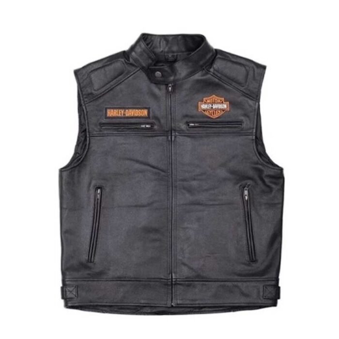 Leather Vest - Image 1