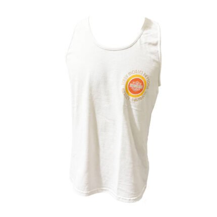 Teddy Morse's Daytona Harley-Davidson Men's Island Vacation Sleeveless Shirt, White Tank