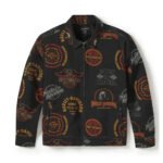 Harley-Davidson Men's '80s Tank Twill Long Sleeve Jacket, Black 97419-25VM