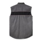 Harley-Davidson Men's Iron Bond Button-Up Blowout Sleeveless Shirt, Gray 99005-23VM - Image 2