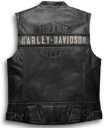 Premium Legendary Harley Davidson Leather Vest Men’s Passing Link Biker Vest