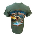 Teddy Morse's Daytona Harley-Davidson Men's Great White Shark Short Sleeve Shirt, - Image 7