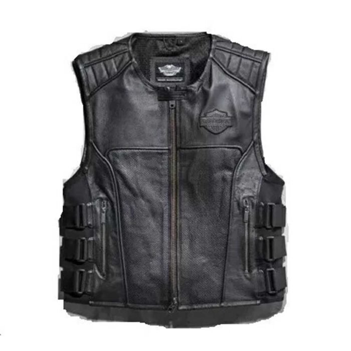 Leather Vest - Image 1