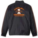 Women's Coaches Jacket - Harley-Davidson Three Stars Black | H-D 97406-25VW - Image 2