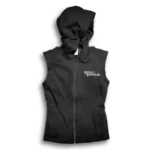 Harley-Davidson Women's Miss Enthusiast Outerwear Jacket, Black 98519-12VW - Image 3