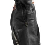 Women's Triple Vent Jacket - Harley-Davidson Miss Enthusiast II Leather, White/Black/Orange 98008-21VW - Image 3