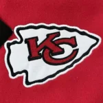 Kansas City Chiefs NFL Red Varsity Jacket - Image 9