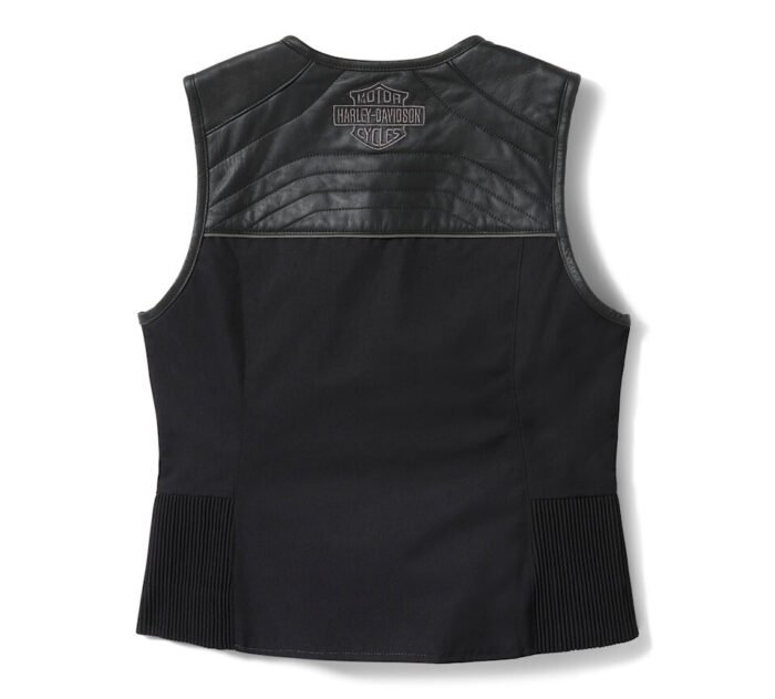 Women's Leather Vest - Harley-Davidson Long Haul Utility
