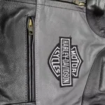 Men's Harley Davidson Legendary Motorcycle Jacket - Cowhide Leather Biker Riding - Image 3