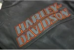 Leather Moto Jacket - Harley-Davidson Men's Screaming Eagle Genuine Cowhide - Image 4