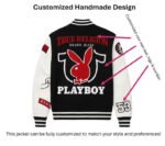 Playboy X Varsity Jacket | Official Playboy Collab Letterman Jacket - Image 6