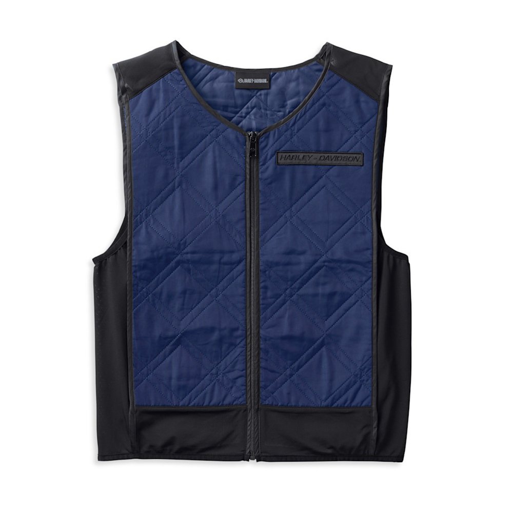 1 (3)_imresizer Front view of Harley‑Davidson Vest men’s classic leather motorcycle style