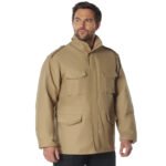 Military Field Jacket Rothco M-65 Tactical Jacket & Liner Khaki - Image 2