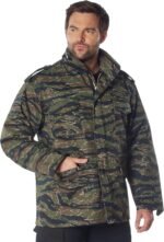 Wild Jacket Tiger Stripe Camo – Rothco M‑65 Tactical Field - Image 2