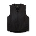 Best Vest Originals Union Canvas Vest Harley-Davidson 96036-26CM heavyweight canvas sherpa lined biker vest