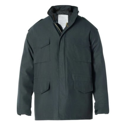 Winter jacket Rothco M-65 Field Jacket Gunmetal Grey with insulated liner and cargo pockets