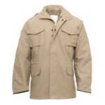 Rothco M‑65 Tactical Field Jacket Khaki – men’s winter jacket with removable liner and water-resistant shell