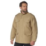 Military Field Jacket Rothco M-65 Tactical Jacket & Liner Khaki - Image 3
