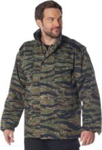 Wild Jacket Tiger Stripe Camo – Rothco M‑65 Tactical Field - Image 3