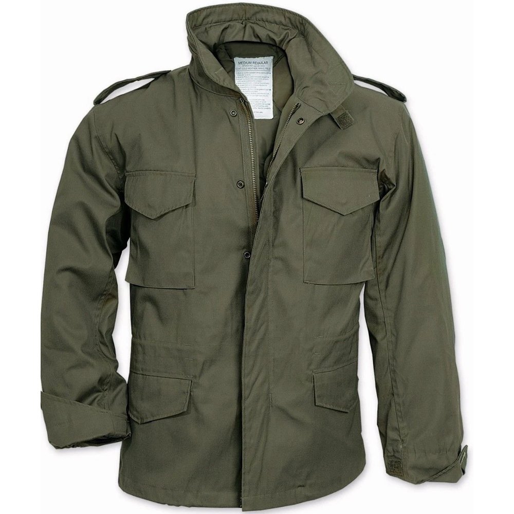 2_imresizer Rothco M-65 Tactical Men Jacket Olive Drab with Removable Liner