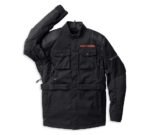 Black Jacket for Men | Harley-Davidson Quest Triple Vent Motorcycle Jacket - Image 3