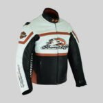Top Leather Jacket Harley Davidson Raceway Screamin’ Eagle - Image 3