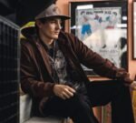 Hoodie with Plaid Lining by Harley-Davidson® | Men’s Zip Hoodie Black/Brown - Image 5