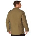 Brown Jacket Rothco M-65 Coyote – Military-Inspired Field Coat - Image 4
