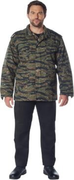 Wild Jacket Tiger Stripe Camo – Rothco M‑65 Tactical Field - Image 4