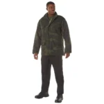 Camouflage Jacket – Rothco M‑65 Tactical Military Field Jacket Midnight Woodland Camo - Image 5