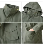 Men Jacket | Rothco M-65 Tactical Field Jacket Olive Drab - Image 4