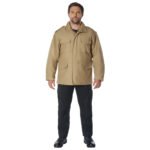 Military Field Jacket Rothco M-65 Tactical Jacket & Liner Khaki - Image 5
