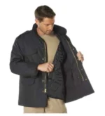 Field Jacket Rothco M-65 Black – Military-Inspired Outerwear - Image 7