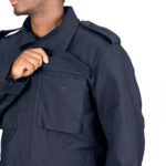 canada goose jacket – Navy Blue Tactical Military Field Jacket Style - Image 6