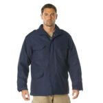 canada goose jacket – Navy Blue Tactical Military Field Jacket Style - Image 10