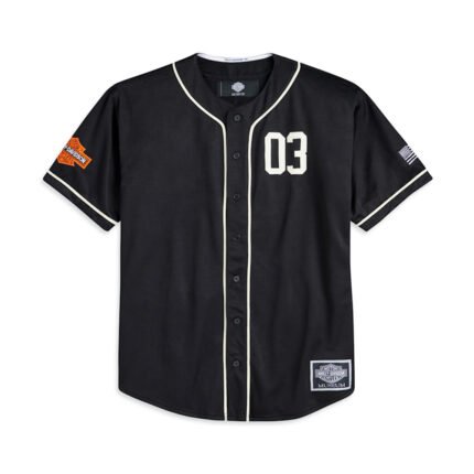 Baseball Jersey Harley-Davidson Museum 99468-21MM for men stylish and rugged
