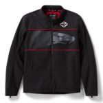 Soft Shell Riding Jacket Men’s Screamin’ Eagle 97103-26VM wind-resistant motorcycle jacket for touring and daily riding protection