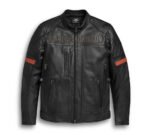 Men's Vanocker Waterproof H-D Triple Vent System Leather Jacket Part Number: 98000-20VM - Image 2