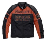Harley-Davidson® Men's Gastone Colorblocked Riding Jacket, Black 98112-16VM - Image 2
