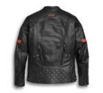 Men's Vanocker Waterproof H-D Triple Vent System Leather Jacket Part Number: 98000-20VM - Image 3