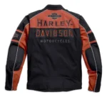 Harley-Davidson® Men's Gastone Colorblocked Riding Jacket, Black 98112-16VM - Image 3