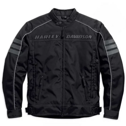 Men Functional Jacket Harley-Davidson Street Canon Riding black motorcycle jacket 98084-15VM lightweight biker apparel