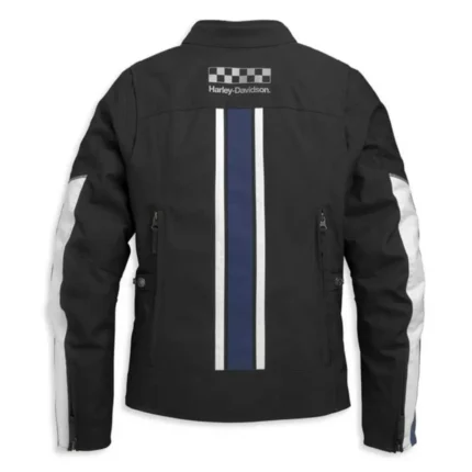Harley-Davidson Women’s MKE Mile Triple Vent Waterproof Jacket black breathable waterproof motorcycle riding jacket with ventilation system